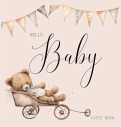 Bear Baby Shower Guest Book (hardback) - Bell, Lulu And