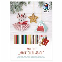 URSUS Erwachsenenbasteln Bastelset, Fröhliche Festtage