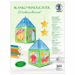 URSUS Dekorationsartikel Blanko-Windlichter, Weihnachtszeit