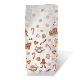 URSUS Geschenk-Bodenbeutel Geschenk-Bodenbeutel, Süße Weihnacht, (14,5 x 23,5 cm)