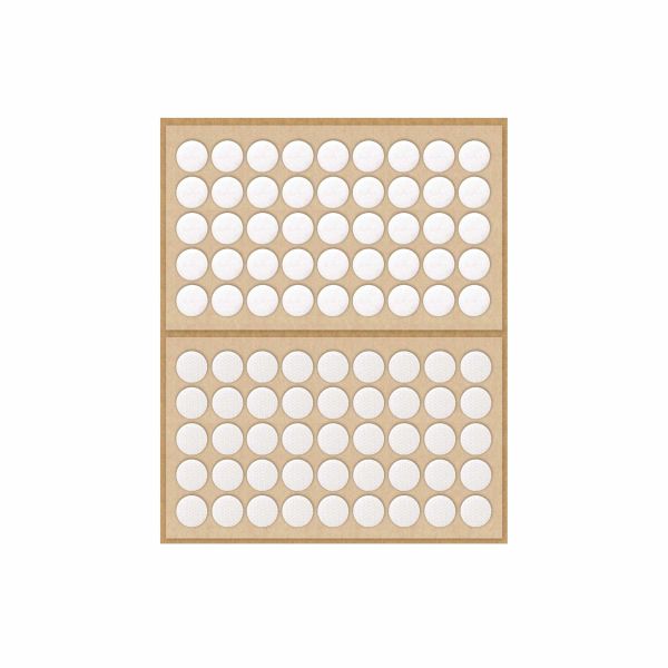 URSUS Bastelzubehör Klettpunkte, weiß URSUS Bastelzubehör Klettpunkte, weiß