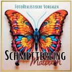 Malbuch Schmetterling &quote;Fotorealistisch&quote;.