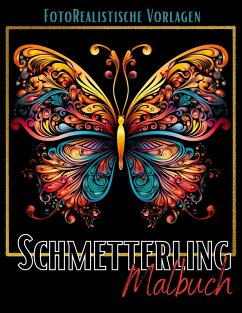 Cover Malbuch Schmetterling 