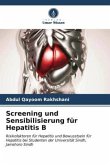 Screening und Sensibilisierung für Hepatitis B