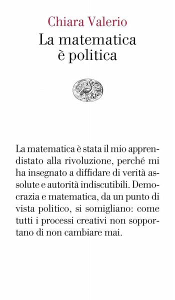 La matematica è politica La matematica è politica