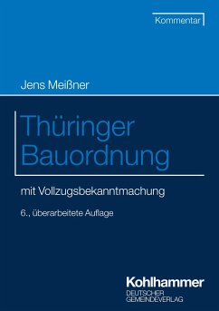 Thüringer Bauordnung - Meißner, Jens