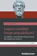 Legum conditor longe aequabilium? - Bild 1