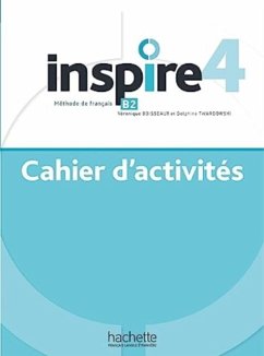Inspire 4 - Cahier d'activites + online audio Cover Inspire 4 - Cahier d'activites + online audio