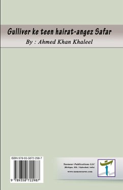 Cover Gulliver ke teen hairat-angez Safar