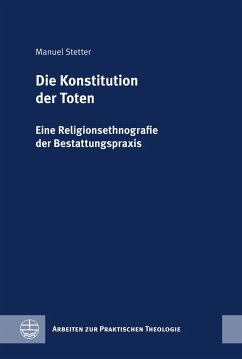 Die Konstitution der Toten - Stetter, Manuel