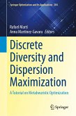 Discrete Diversity and Dispersion Maximization (eBook, PDF)