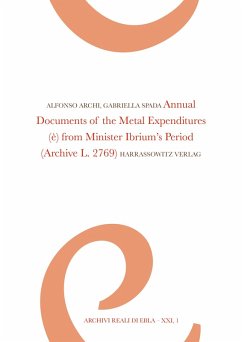 Cover Annual Documents of the Metal Expenditures (è) from Minister Ibrium's Period (eBook, PDF)