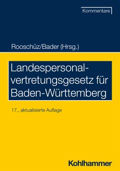 Landespersonalvertretungsgesetz für Baden-Württemberg (eBook, PDF) - Bader, Johann; Gerstner-Heck, Brigitte; Abel, Joachim