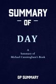 Summary of Day a novel by Michael Cunningham (eBook, ePUB)