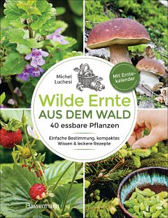 Wilde Ernte aus dem Wald - 40 essbare Pflanzen - einfache Bestimmung, kompaktes Wissen und leckere Rezepte (eBook, ePUB) - Luchesi, Michel