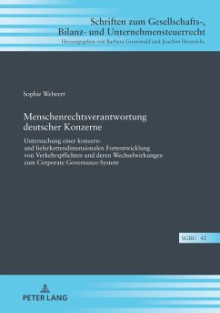 Menschenrechtsverantwortung deutscher Konzerne - Welwert, Sophie