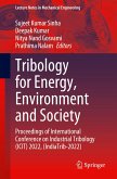 Tribology for Energy, Environment and Society