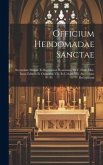 Officium Hebdomadae Sanctae