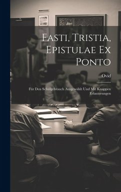 Cover Fasti, Tristia, Epistulae Ex Ponto