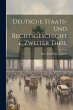 Deutsche Staats- Und Rechtsgeschichte,... - Bild 1
