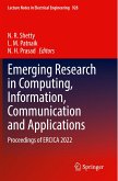 Emerging Research in Computing, Information, Communication and Applications