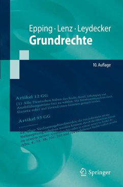 Grundrechte - Epping, Volker;Lenz, Sebastian;Leydecker, Philipp