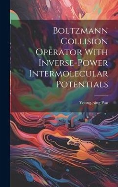 Boltzmann Collision Operator With Inverse-power Intermolecular Potentials - Pao, Young-Ping