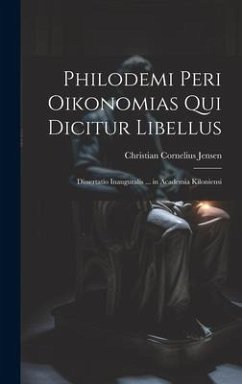 Cover Philodemi Peri Oikonomias Qui Dicitur Libellus