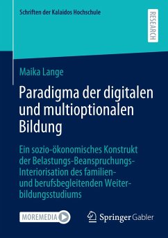 Paradigma der digitalen und multioptionalen Bildung - Lange, Maika