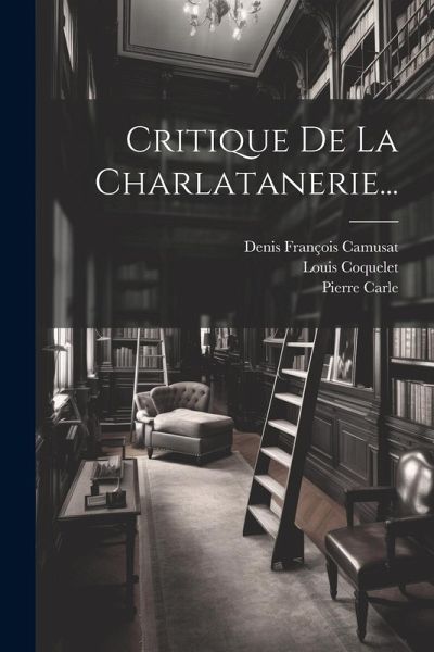 Critique De La Charlatanerie... Critique De La Charlatanerie...