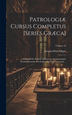 Cover Patrologiæ Cursus Completus [Series Græca]