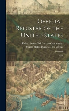 Cover Official Register of the United States