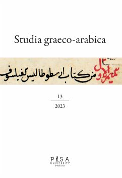 Studia graeco-arabica 13/2023 (eBook, PDF) - AA.VV.