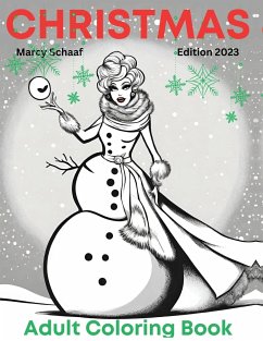 Christmas Adult Coloring Book - Schaaf, Marcy