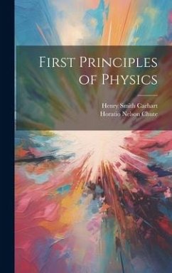 Cover First Principles of Physics