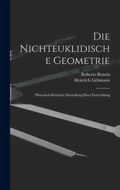 Cover Die Nichteuklidische Geometrie