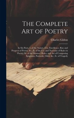 The Complete Art of Poetry - Gildon, Charles