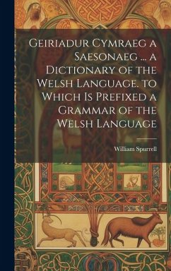 Geiriadur Cymraeg a Saesonaeg ... a Dictionary of the Welsh Language. to Which Is Prefixed a Grammar of the Welsh Language - Spurrell, William