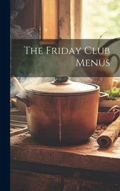 Cover The Friday Club Menus