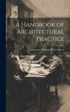 Cover A Handbook of Architectural Practice