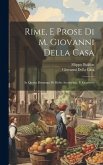 Rime, E Prose Di M. Giovanni Della Casa