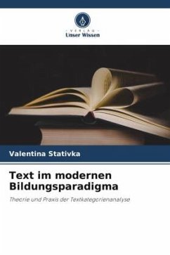 Text im modernen Bildungsparadigma - Stativka, Valentina