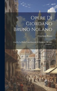 Cover Opere Di Giordano Bruno Nolano
