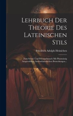 Cover Lehrbuch Der Theorie Des Lateinischen Stils