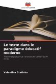 Le texte dans le paradigme éducatif moderne