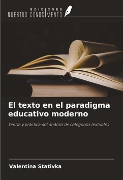 Cover El texto en el paradigma educativo moderno