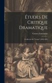 Études De Critique Dramatique