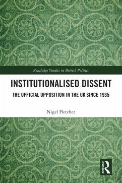 Cover Institutionalised Dissent (eBook, PDF)