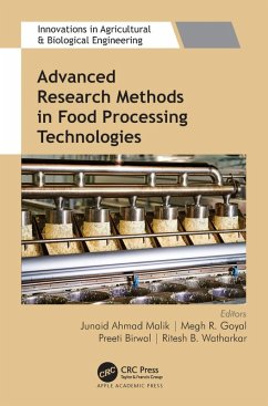 Advanced Research Methods in Food Processing Technologies (eBook, PDF)