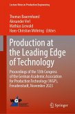 Production at the Leading Edge of Technology (eBook, PDF)